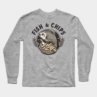 Fish n Chips Long Sleeve T-Shirt